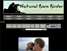 Tablet Screenshot of naturalbornbirder.com